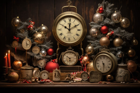 Vintage Christmas Decor - Generative AIの素材