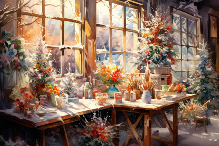 Christmas Craft Projects - Generative AIの素材