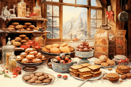 Christmas Cookies - Generative AIの素材