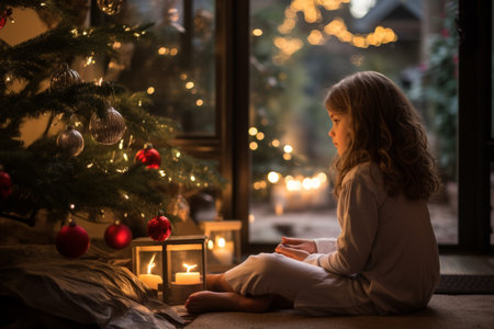 Christmas Eve Reflections - Generative AIの素材