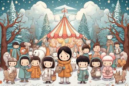 Nativity Pageants - Generative AIの素材