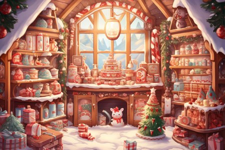 Santa's Workshop (DIY) - Generative AIの素材