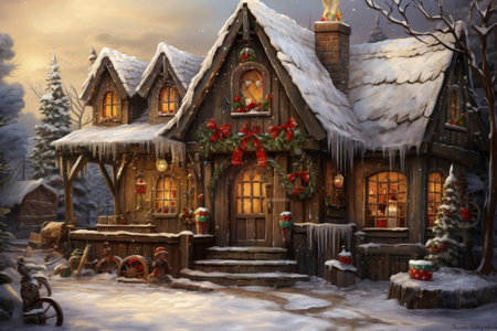 Santa's Workshop (DIY) - Generative AIの素材