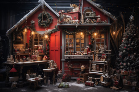 Santa's Workshop (DIY) - Generative AIの素材