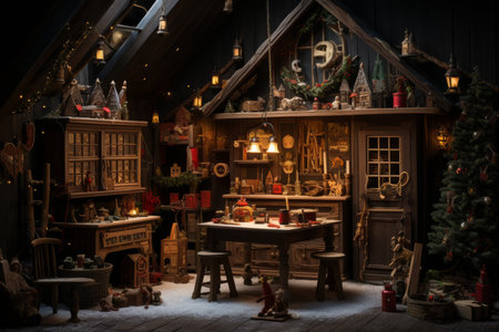 Santa's Workshop (DIY) - Generative AIの素材
