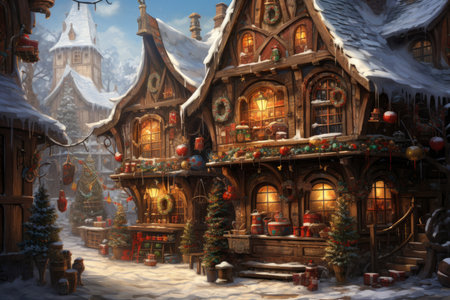 Santa's Workshop (DIY) - Generative AIの素材