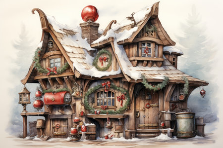 Santa's Mailbox - Generative AIの素材