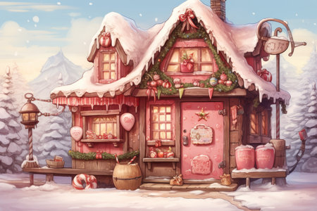 Santa's Mailbox - Generative AIの素材