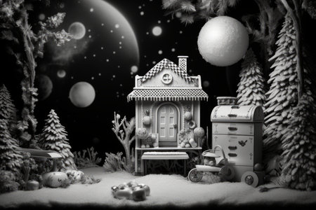 Santa's Mailbox - Generative AIの素材