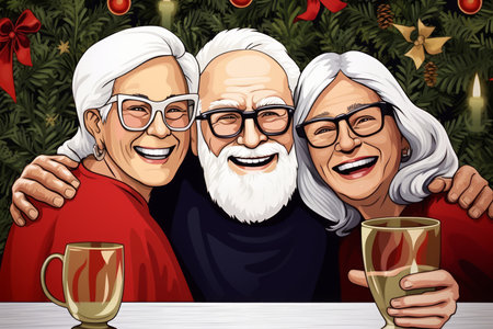 Holiday Selfies - Generative AIの素材