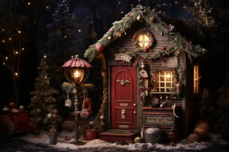 Santa's Mailbox - Generative AIの素材