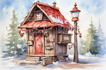 Santa's Mailbox - Generative AIの素材