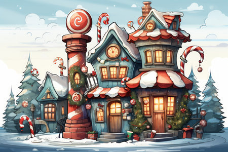 Santa's Mailbox - Generative AIの素材