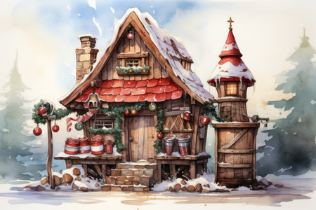 Santa's Mailbox - Generative AIの素材