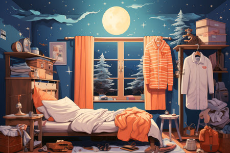 Pajama Morning - Generative AIの素材
