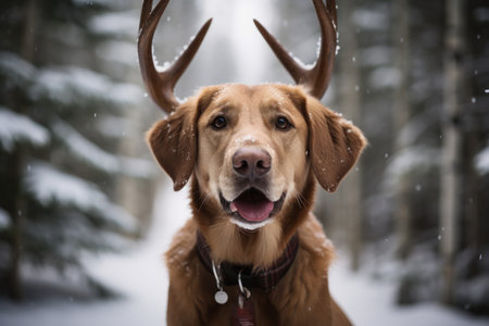 Reindeer Antlers - Generative AIの素材