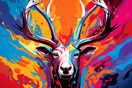 Reindeer Antlers - Generative AIの素材