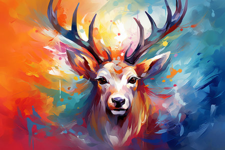 Reindeer Antlers - Generative AIの素材