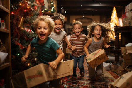 Christmas Morning Surprises - Generative AIの素材