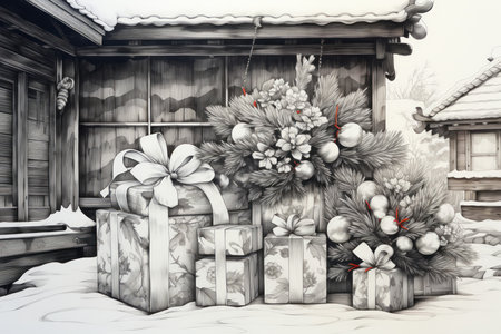 Christmas Morning Surprises - Generative AIの素材