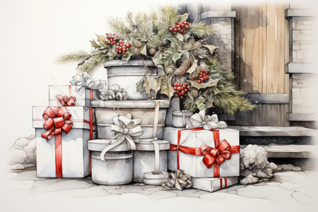 Christmas Morning Surprises - Generative AIの素材