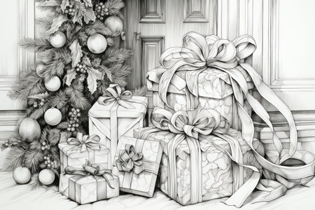 Christmas Morning Surprises - Generative AIの素材