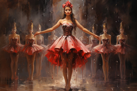 Nutcracker Ballet - Generative AIの素材