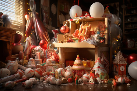 Christmas Morning Surprises - Generative AIの素材