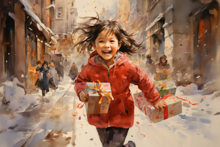 Christmas Morning Surprises - Generative AIの素材