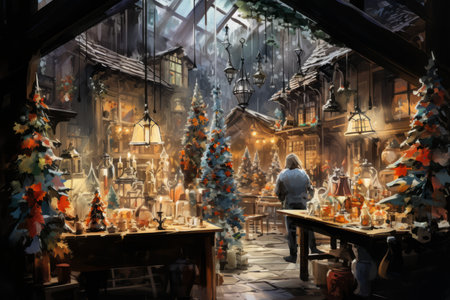 Holiday Bazaar Crafts - Generative AIの素材