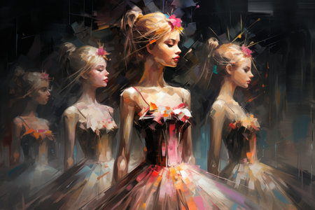 Nutcracker Ballet - Generative AIの素材
