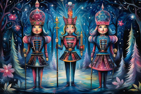 Nutcracker Ballet - Generative AIの素材