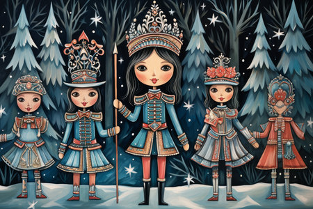 Nutcracker Ballet - Generative AIの素材