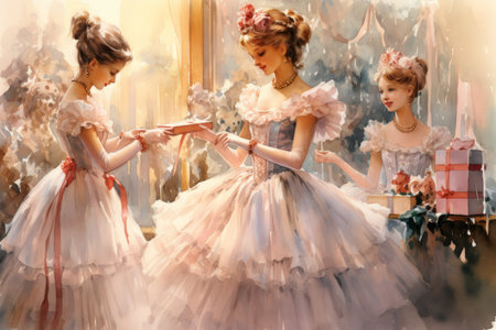Nutcracker Ballet - Generative AIの素材