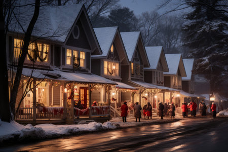 Village Carolers - Generative AIの素材