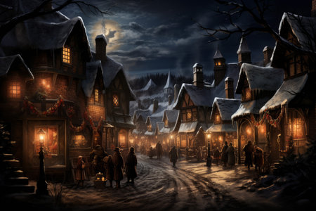 Village Carolers - Generative AIの素材