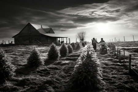 Christmas Tree Farm - Generative AIの素材