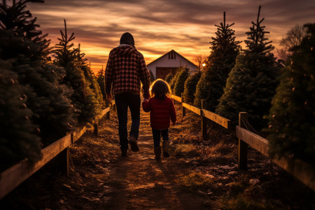 Christmas Tree Farm - Generative AIの素材