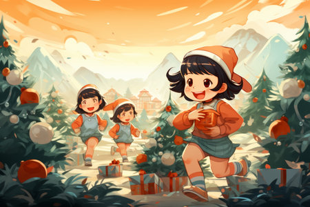Christmas Tree Farm - Generative AIの素材