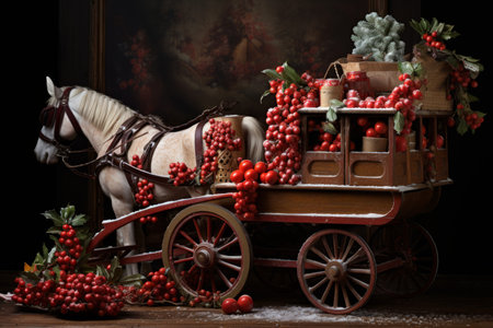 Santa's Sleigh - Generative AIの素材