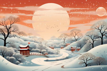 Santa's Sleigh - Generative AIの素材