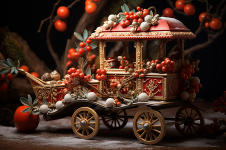 Santa's Sleigh - Generative AIの素材