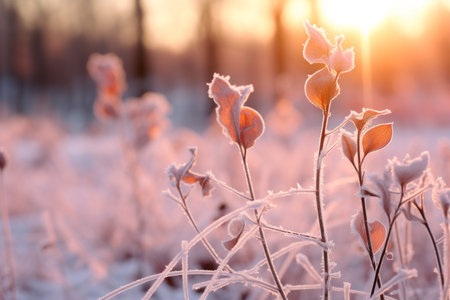 Frosty Morning Landscapes - Generative AIの素材