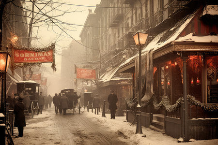 Vintage Holiday Cards - Generative AIの素材