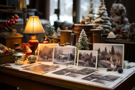 Vintage Holiday Cards - Generative AIの素材