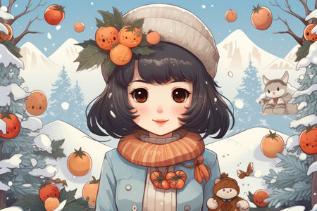 Vintage Holiday Cards - Generative AIの素材