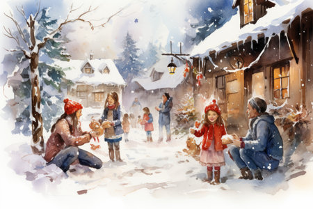 Christmas Storytelling - Generative AIの素材