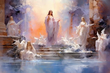 Nativity Art and Sculptures - Generative AIの素材
