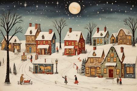 Vintage Holiday Cards - Generative AIの素材