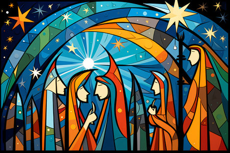 Nativity Art and Sculptures - Generative AIの素材